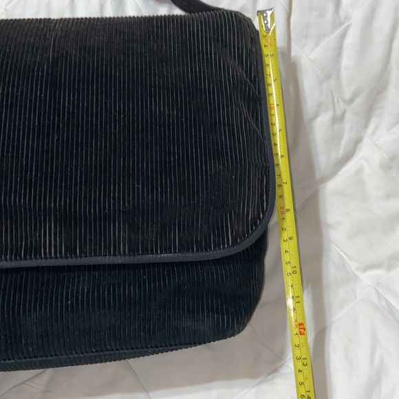 Kate Spade Messenger Laptop Bag Vintage Corduroy black - Picture 8 of 15